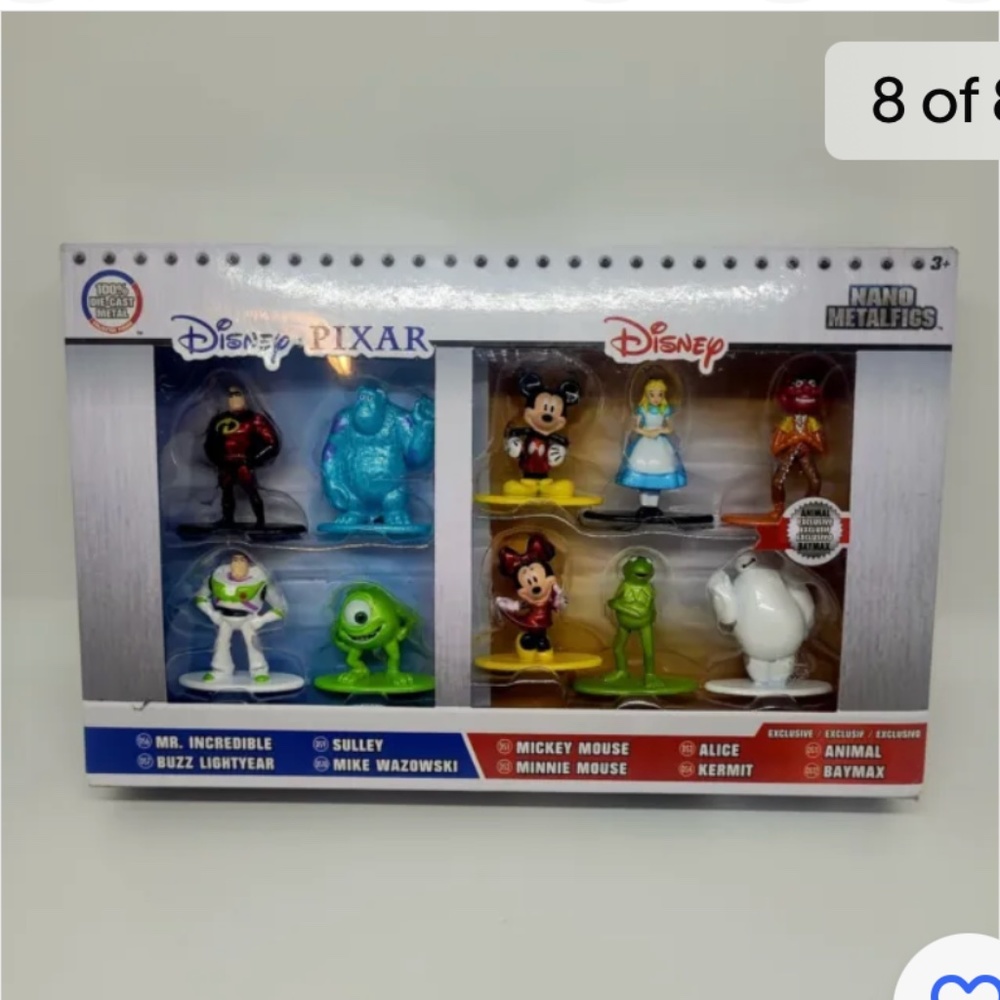 Disney Pixar Nano Metalfig Die-Cast Metal Collectible Figurines 2 - Picture 3 of 6